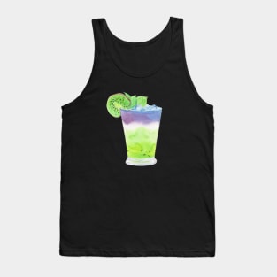 Fresh kiwi cocktail Tank Top